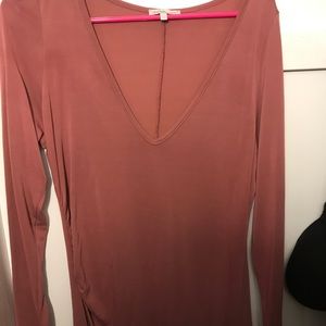 F21 Pink Long Sleeve dress